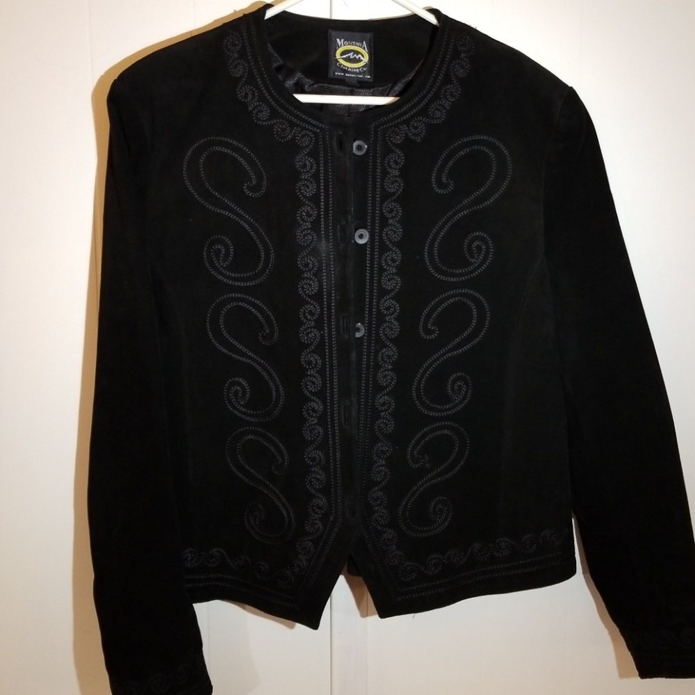 MONTANA suede Jacket